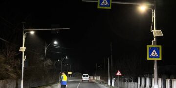 Iluminat fotovoltaic pentru 128 de treceri de pietoni de pe drumurile județene din Brăila