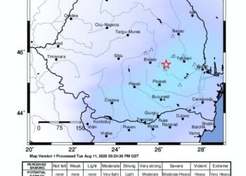 Cutremur de magnitudine 4,5 în zona seismică Vrancea
