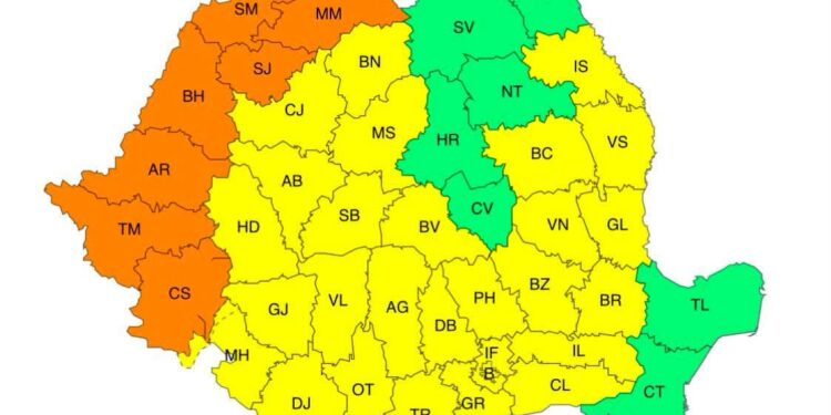 Cod Galben de caniculă și disconfort termic