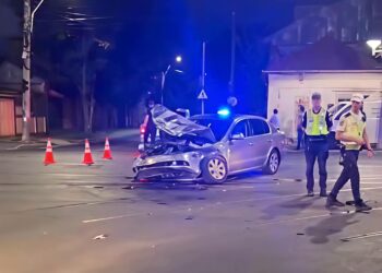 Accident pe Bulevardul Dorobanți