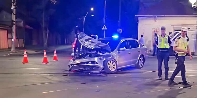 Accident pe Bulevardul Dorobanți