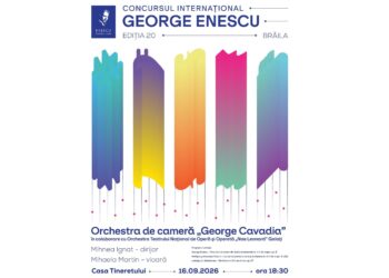 Filarmonica „Lyra-George Cavadia” deschide stagiunea cu un concert de excepție sub egida Festivalului „George Enescu”