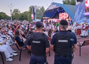 Un weekend plin de evenimente, prioritatea jandarmilor este siguranța cetățenilor