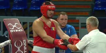 Denis Cucu, legitimat la CSM Brăila, a ratat o medalie la Campionatul European U19, după ce a dominat prima jumătate a luptei cu rusul Ivan Baibakov