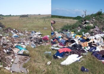Comuna Galbenu amendată de Garda de Mediu pentru depozitări necontrolate de deșeuri
