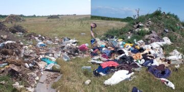 Comuna Galbenu amendată de Garda de Mediu pentru depozitări necontrolate de deșeuri