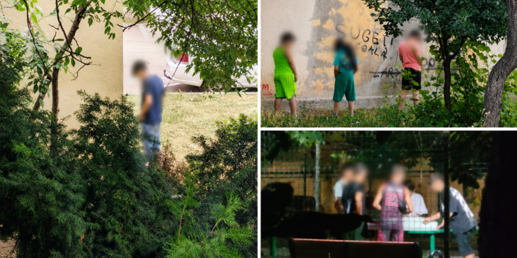 Haos și mizerie în spatele blocului M1 de pe Strada Mircea Vodă din Brăila: Autoritățile „nu confirmă” problemele semnalate de cetățeni
