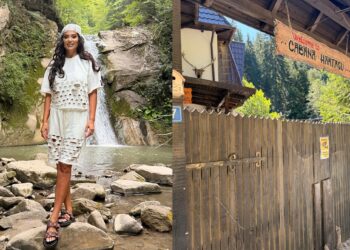Lili Apostol continuă să promoveze locuri din România. De la farmecul Cabanei Harțagu la tradiția de la Moara Drăgăicilor
