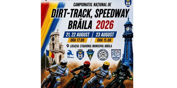 Adrenalina, viteza și spectacolul Dirt Track-ului revin la Brăila