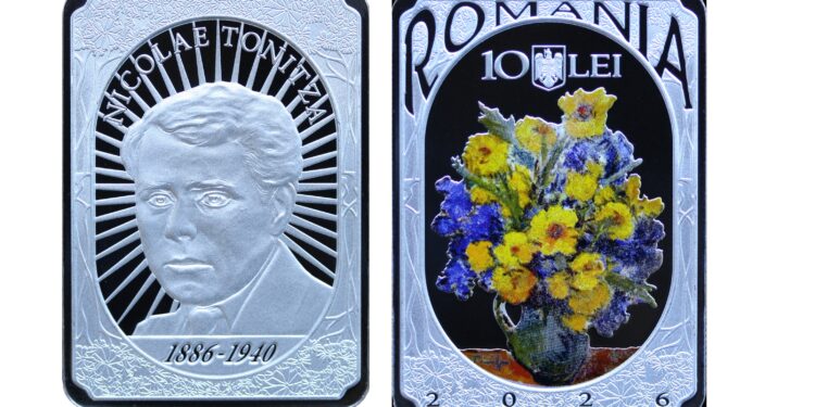 Emisiune numismatică - seria „Pictori români” – Nicolae Tonitza