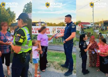 Polițiștii brăileni alături de comunitate