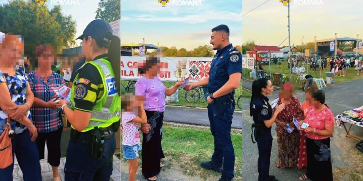 Polițiștii brăileni alături de comunitate