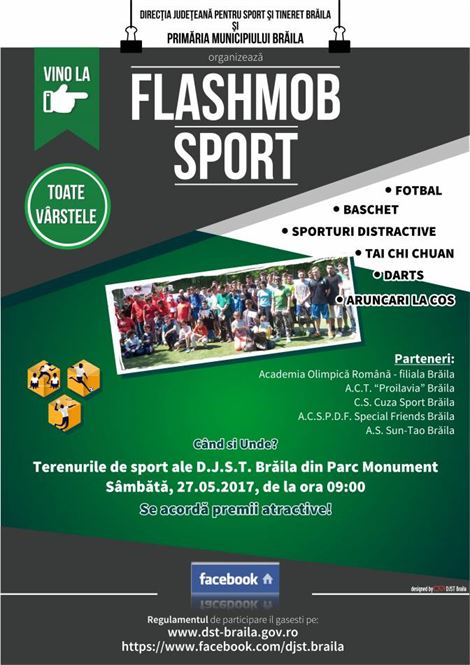 FlashMob Sport la editia a V-a
