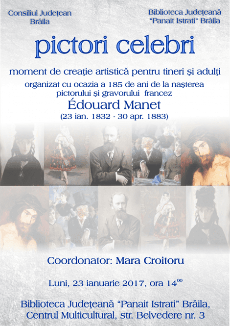 Atelier de creație ”Pictori celebri"
