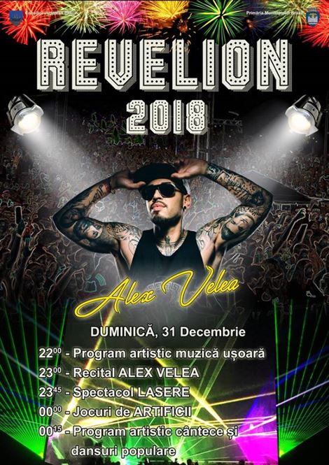 Revelion in aer liber in fata Primariei