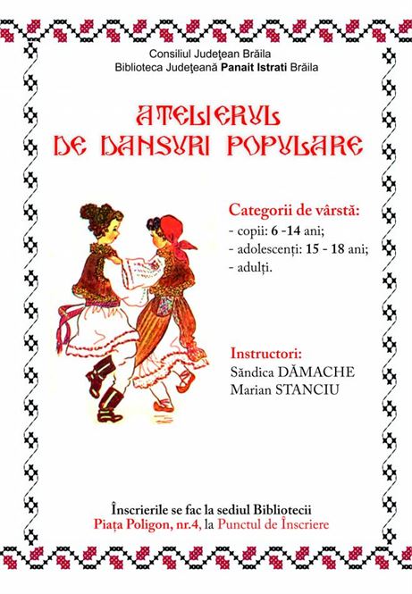 Atelierul de Dansuri Populare pentru copii si adulti
