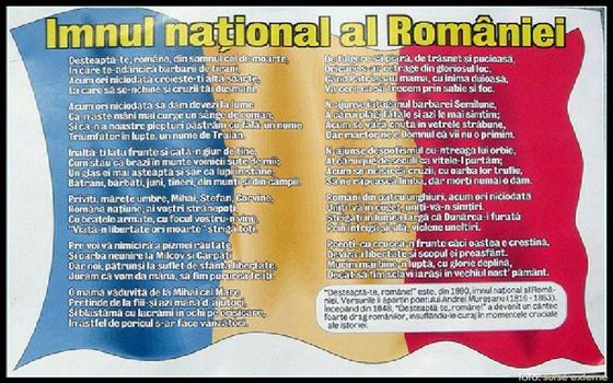 Programul manifestarilor dedicate sarbatoririi Zilei Imnului National, 29 iulie 
