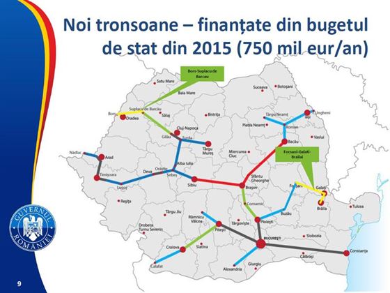 Autostrazile lui Ponta isi schimba traseul de la o zi la alta