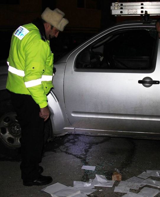 Braileni prinsi la furat in Galati
