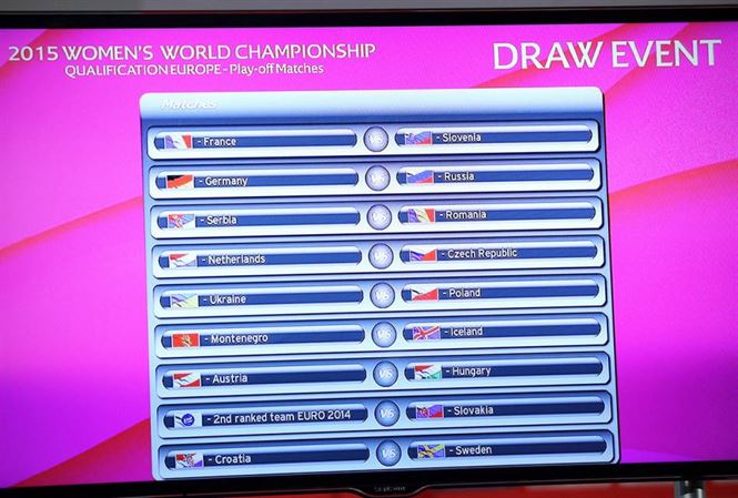 Romania va intalni Serbia la barajul pentru Mondialul de handbal feminin din 2015