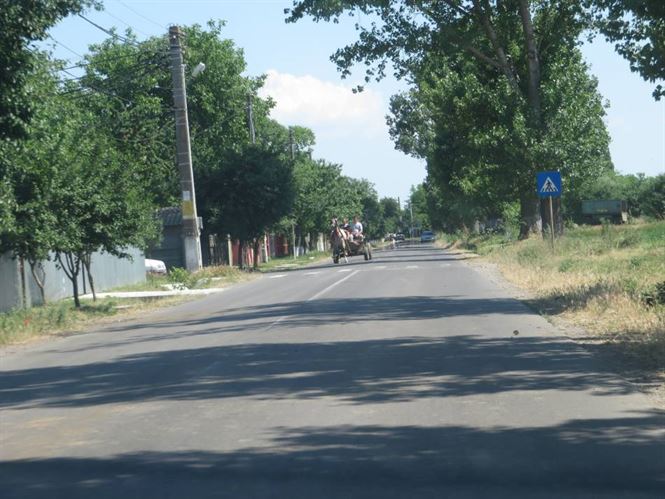 Caruta implicata intr-un accident la Movila Miresii