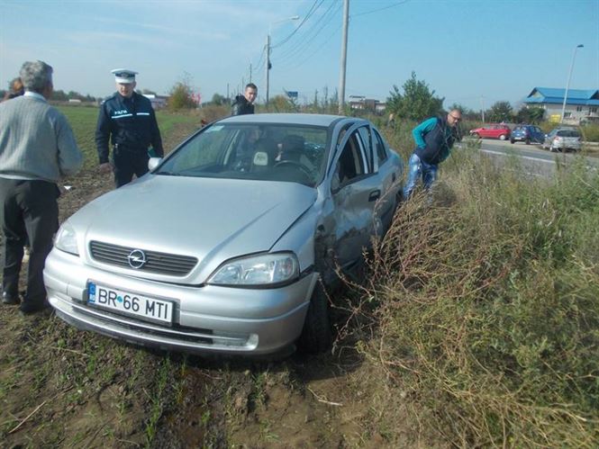 Ciocnire in plin pe soseaua Rm. Sarat