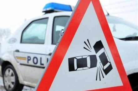 Coliziune in lant, soldata cu ranirea unui pasager