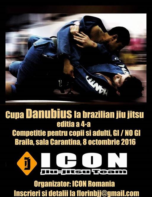 Cupei Danubius la Jiu-Jitsu Brazilian.