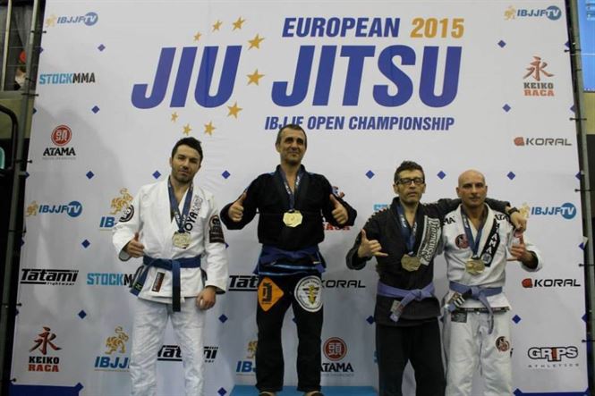 Braileanul Gheorghe Negru campion european la Jiu Jitsu brazilian