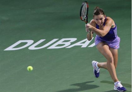 Halep joaca azi de la ora 17 finala de la Dubai cu Pliskova