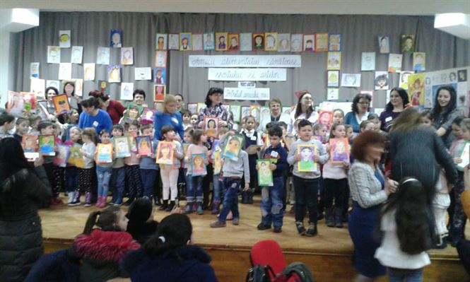 „Portretul amicului meu”- la Școala Gimnazială ”Fănuș Neagu”