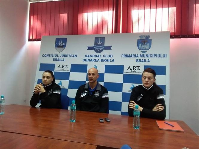 HC Dunarea pregateste meciurile cu HC Zalau si HC Gomel din postura de lider in Liga Nationala