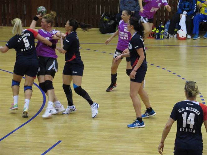 HC Dunarea Braila a castigat la Zalau cu 22-21