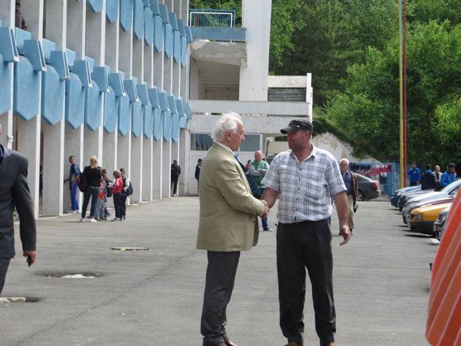Intalnire Viorel Mortu suporteri si fotbalisti