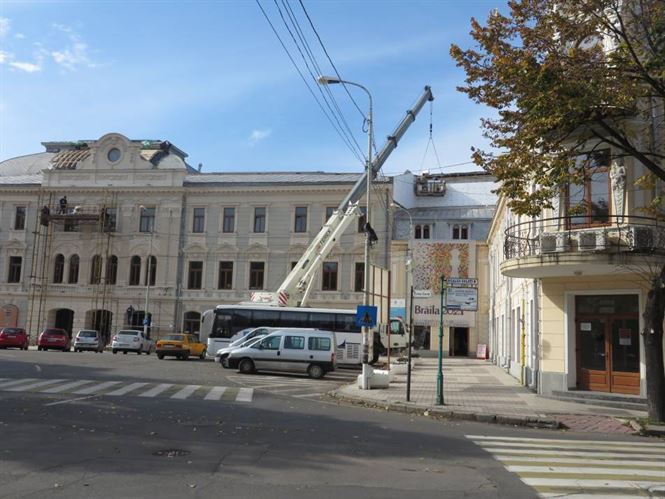Reabilitarea Teatrului ”Maria Filotti” in intarziere