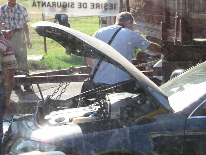 Galerie foto: Accident in zona Bariera