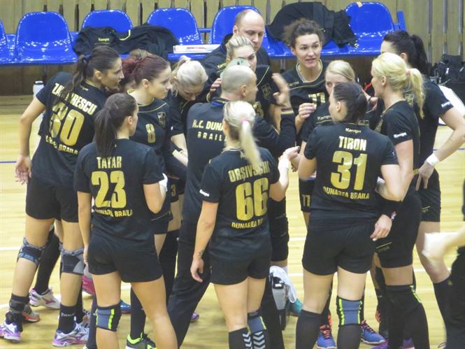 HC Dunarea Braila, victorie la limita cu norvegiencele de la Byasen