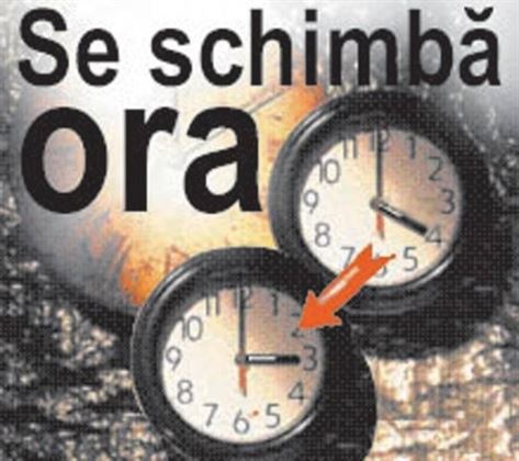 In aceasta noapte trecem la ora de iarna
