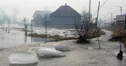 Dupa zapada urmeaza inundatiile