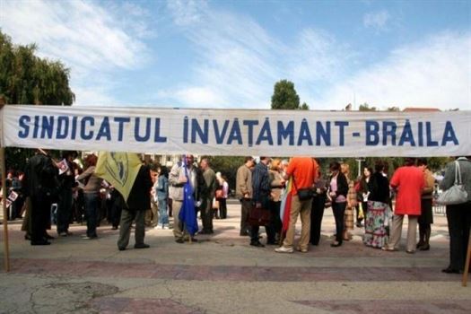 Miting de protest miercuri pe Platoul din fata Prefecturii Braila