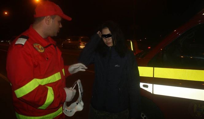 Tanara lovita de o persoana necunoscuta pe o strada din Braila