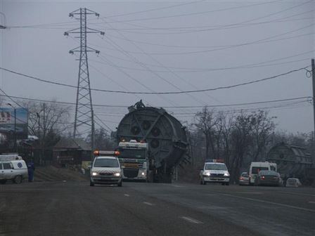Transport agabaritic pe ruta DN 21