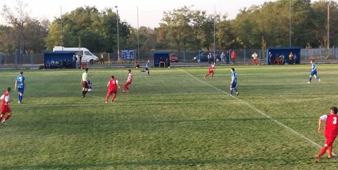 Victoria Traian a marcat primul gol din Liga a 3-a in deplasarea de la Tulcea