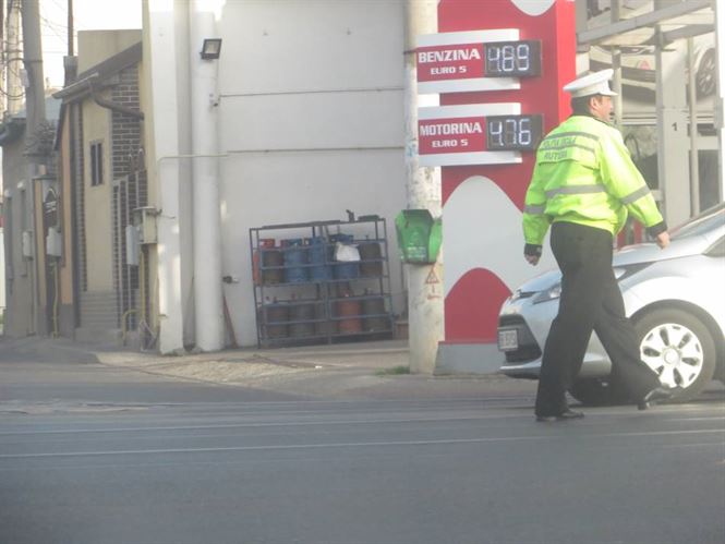 Accident in zona Apollo