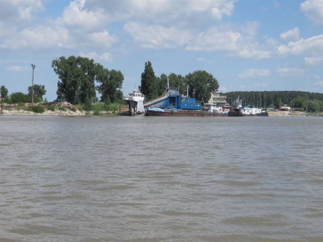 Politia in actiune pe apele Dunarii