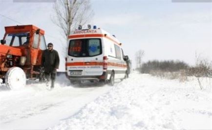 Ambulantele au mers in urma utilajelor de deszapezire