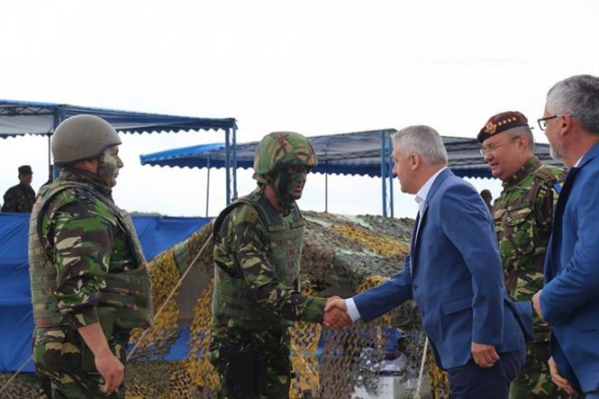 PARTICIPAREA BRIGĂZII 10 GENIU „Dunărea de Jos” LA EXERCIŢIUL ARGEDAVA SABER 17