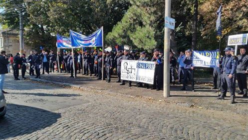 Protest la Penitenciarul Braila