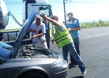 Control in trafic al politistilor cu inspectorii RAR