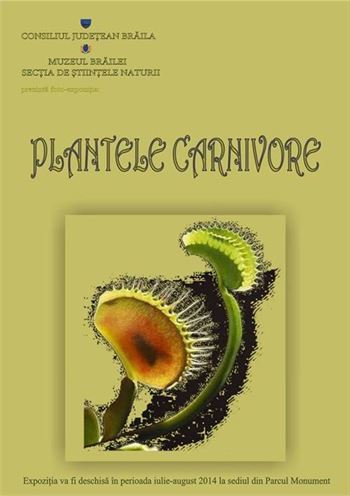 Expozitie de plante carnivore la Braila